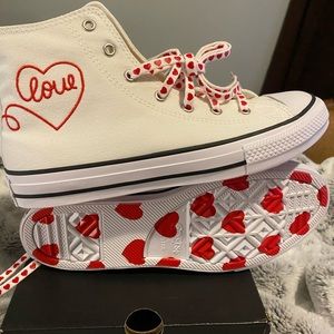 ♥️ CONVERSE “MADE WITH LOVE” High Tops ♥️